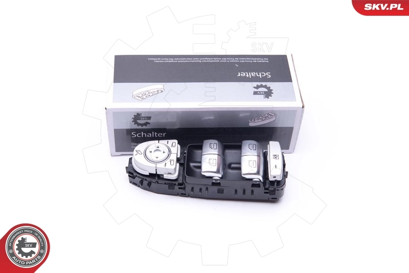 Switch, window regulator